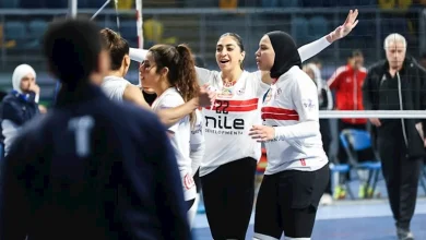 صورة بعثة الزمالك تصل البرازيل لبدء مشوار كأس العالم لسيدات الطائرة