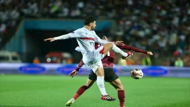 صورة رسالة من جماهير نادي الزمالك إلى لاعبي الفريق خلال مباراة سيراميكا كليوباترا (فيديو)