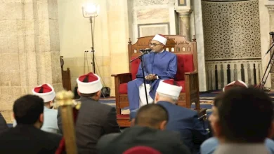 صورة درس التراويح بالأزهر: الوقت نعمة من نعم الله ومن يستثمره بحكمة يفوز بسعادة الدنيا والآخرة
