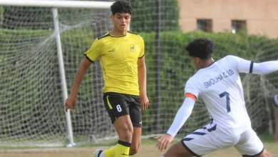 صورة بعد انتهاء معايشة قبرص.. مصراوي يحاور حمزة شاهين لاعب وادي دجلة