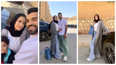 صورة 6 صور لاحتفال إسلام محارب بعيد الفطر مع عائلته