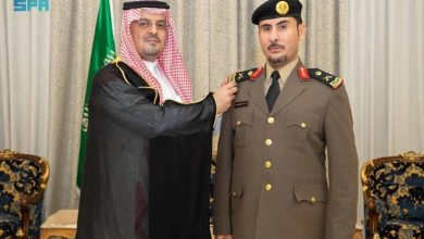 صورة نائب أمير مكة يقلد عدداً من القيادات الأمنية رتبهم الجديدة  أخبار السعودية