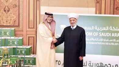 صورة «سلمان للإغاثة» يدشن مشروع سلة «إطعام» و«كنف» في لبنان  أخبار السعودية