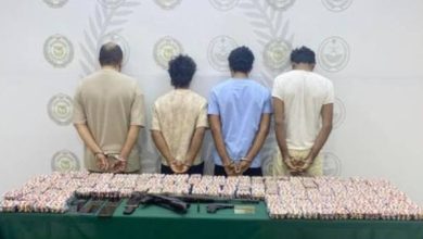 صورة القبض على (4) أشخاص بجازان لترويجهم (56,119) قرصاً خاضعاً لتنظيم التداول الطبي  أخبار السعودية