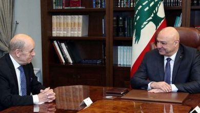 صورة الرئيس اللبناني يدعو إلى الضغط على إسرائيل لوقف أعمالها العدائية