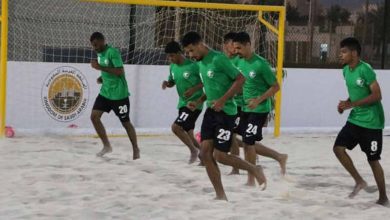 صورة إعلان قائمة المنتخب السعودي للكرة الشاطئية استعدادًا لكأس آسيا في تايلاند