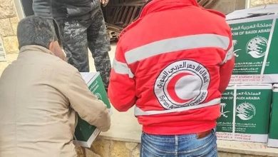 صورة “إغاثي الملك سلمان” يوزع مساعدات غذائية في ريف دمشق