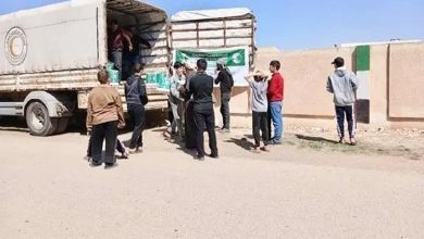 صورة مركز الملك سلمان للإغاثة يوزّع سلالًا غذائية في منطقة السيدة زينب بمحافظة ريف دمش
