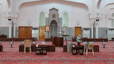 صورة إعلان قائمة المصليات والجوامع لصلاة عيد الفطر بمنطقة الباحة