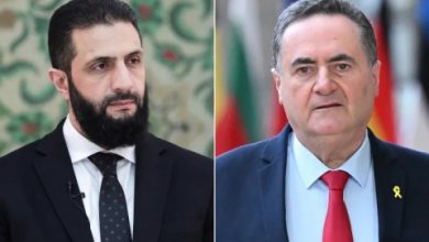 صورة كاتس : “إسرائيل ليست على طريق السلام مع سوريا”