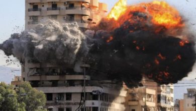 صورة لأول مرة منذ إعلان وقف إطلاق النار.. غارة إسرائيلية على الضاحية الجنوبية لبيروت