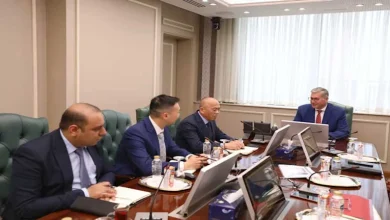 صورة وزير البترول يبحث مع شركة شيماى الصينية فرص الاستثمار في قطاع التعدين