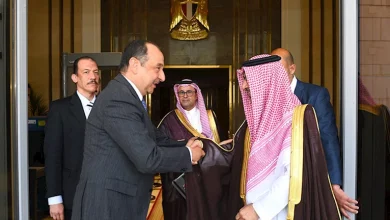 صورة وزير قطاع الأعمال يستقبل سفير السعودية بالقاهرة لبحث التعاون المشترك