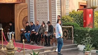 صورة الصور الأولى من عزاء الفنان الراحل سليمان عيد