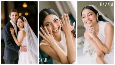 صورة صور جديدة وكواليس اختيار مي الغيطي فستانًا ملكيا لزفافها