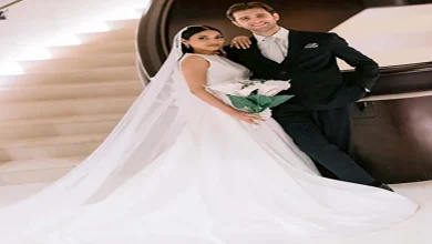 صورة أول تعليق من مي الغيطي بعد زفافها على الطبيب البريطاني أندرياس براون (صور)