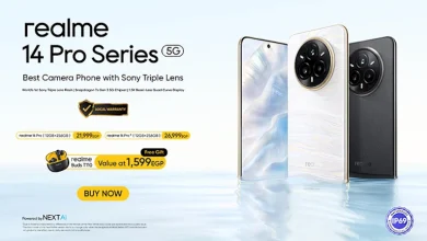 صورة سلسلة realme 14 Pro  تحصد جائزة التميز لأفضل كاميرا ثلاثية من سوني