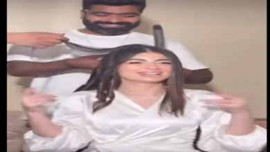 صورة بالصور.. التجهيزات الأولى لـ ليلى أحمد زاهر قبل حفل زفافها