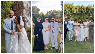 صورة بالصور- نجوم الفن في حفل زفاف نجل الشاعر بهاء الدين محمد