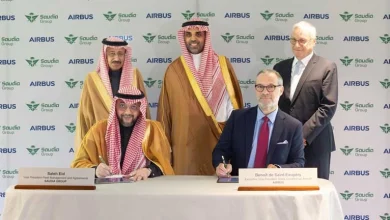 صورة مجموعة السعودية توقع صفقة طائرات عريضة البدن مع شركة ايرباص بواقع 20 طائرة