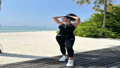 صورة ياسمين صبري تقضي إجازة العيد في المالديف.. والجمهور يغازلها (صور)