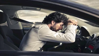 صورة خبراء: إغماض العين ثانية واحدة أثناء القيادة يتسبب بالعمى مسافة 28 متر