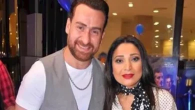 صورة أول تعليق من نضال الشافعي بعد عزاء زوجته: “شكرًا لكل من واسانا”