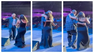 صورة بالفيديو.. عمرو دياب يرقص مع ابنته جنى على أغنية “وغلاوتك” في حفل أبو ظبي