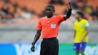 صورة من هو بيير آتشو حكم مباراة الأهلي والهلال السوداني؟