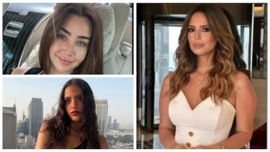 صورة إيمان العاصي أنيقة وسيلفي هند صبري مع الرئيس الفرنسي.. 10 لقطات لنجوم الفن خلال 24 ساعة