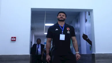 صورة “ألف شكر”.. محمد الشناوي يودع سامي قمصان