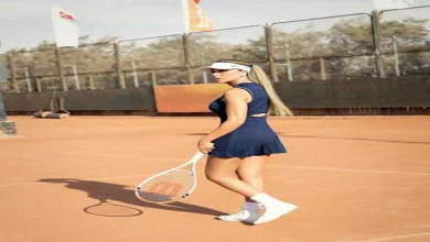 صورة ريم مصطفى تشارك متابعيها صورًا جديدة وهي تمارس رياضة التنس