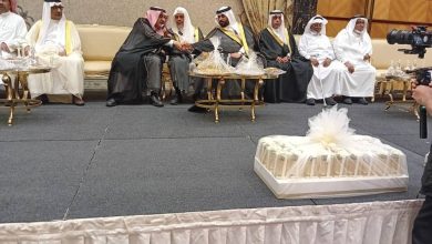 صورة احتفال العمودي والحامدي بعقد قران طارق  أخبار السعودية