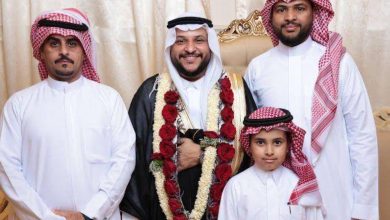 صورة آل حمدي يزفون يوسف للقفص الذهبي  أخبار السعودية