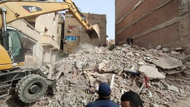 صورة مصر: «مكالمة» تنقذ سيدة من تحت أنقاض مبنى منهار !  أخبار السعودية