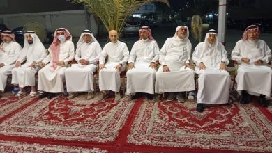 صورة أسرة مطر تتلقى التعازي في فقيدها  أخبار السعودية