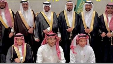 صورة آل العبدكريم يحتفلون بزواج طلال  أخبار السعودية