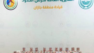 صورة جازان: إحباط تهريب 28500 قرص خاضع لتنظيم التداول الطبي  أخبار السعودية
