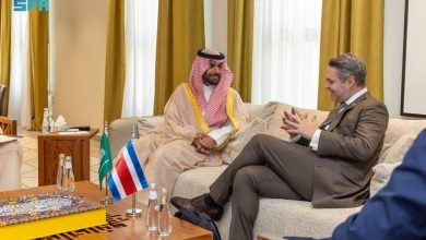 صورة وزير الثقافة يبحث التعاون مع كوستاريكا  أخبار السعودية