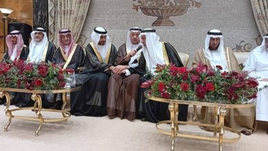 صورة آل نجار وآل غالب يحتفلون بعقد قران عبدالعزيز  أخبار السعودية