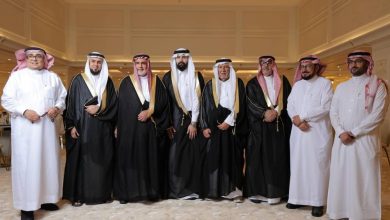 صورة آل شافي والعوفي يحتفلون بزواج خالد  أخبار السعودية
