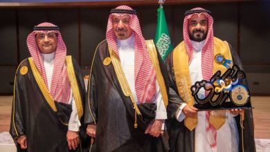 صورة القحطاني ينال الماجستير في القانون  أخبار السعودية