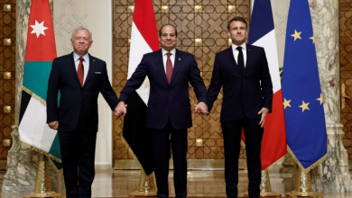 صورة باريس : اتصال هاتفي بين ماكرون وترمب والسيسي والملك عبد الله