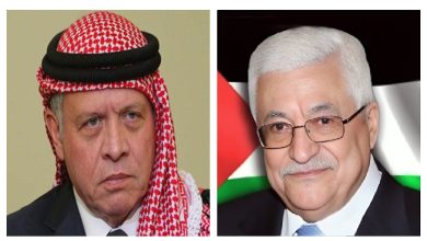 صورة الرئيس يهاتف العاهل الأردني ويؤكد تضامنه مع المملكة في مواجهة المخططات الإرهابية