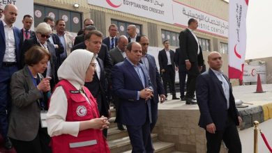 صورة الرئاسة المصرية تعلق على زيارة السيسي وماكرون لتخوم غزة