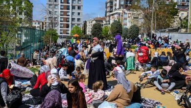 صورة زلزال بقوة 6,2 درجات قبالة إسطنبول