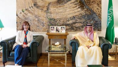 صورة نائب وزير الخارجية يستقبل القائم بالأعمال في السفارة الأمريكية لدى المملكة