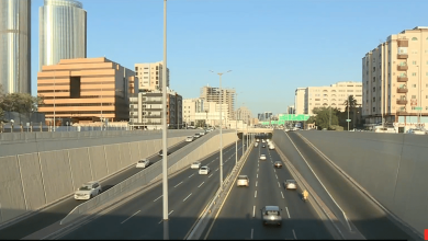 صورة انسيابية حركة المرور على طريق الملك عبدالله في جدة