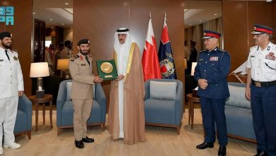 صورة اللواء الودعاني يرأس وفد «الداخلية» في الاجتماع السادس لمسؤولي حرس الحدود في المملكة والبحرين