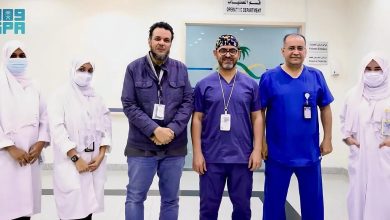 صورة إنقاذ حياة مقيم يمني بعد إزالة ورم بالقنوات المرارية في مستشفى الملك عبدالعزيز بمكة